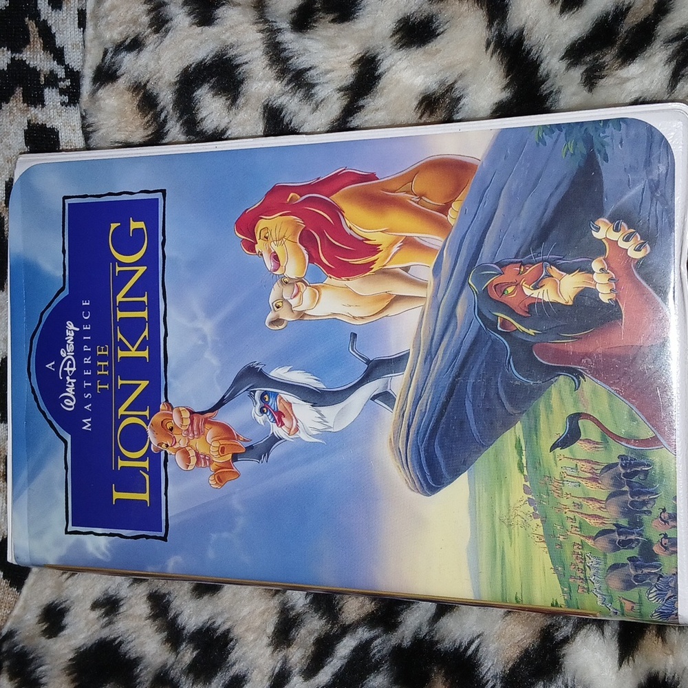 Vintage Lion King Vhs